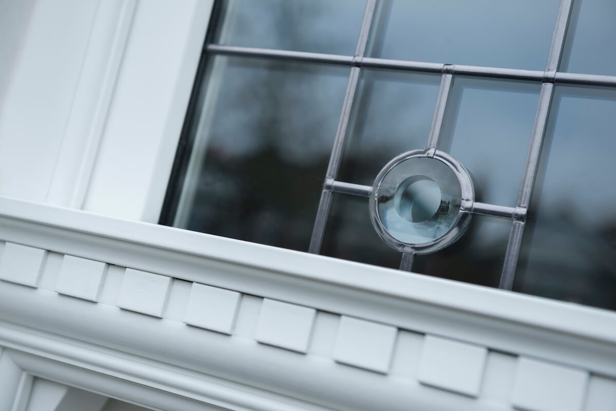 Window decoration close up